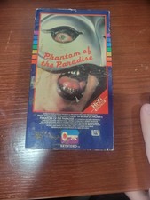 PHANTOM OF THE PARADISE VHS HORROR ROCK OPERA PAUL WILLIAMS BRIAN DE PALMA V10