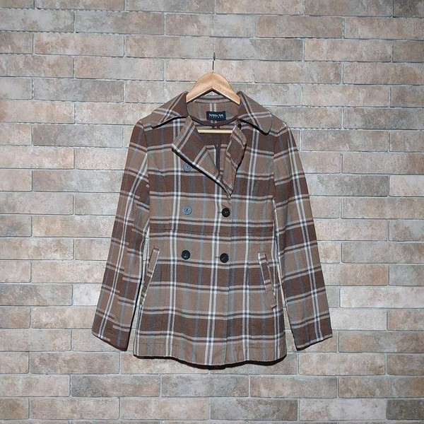 Women Patrizia Pepe Blazer Brown 34 / XS / 42