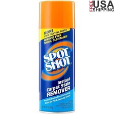 Aerosol Carpet Stain Remover Instant Cleaner Pet Safe Deodorizer Plant Based New