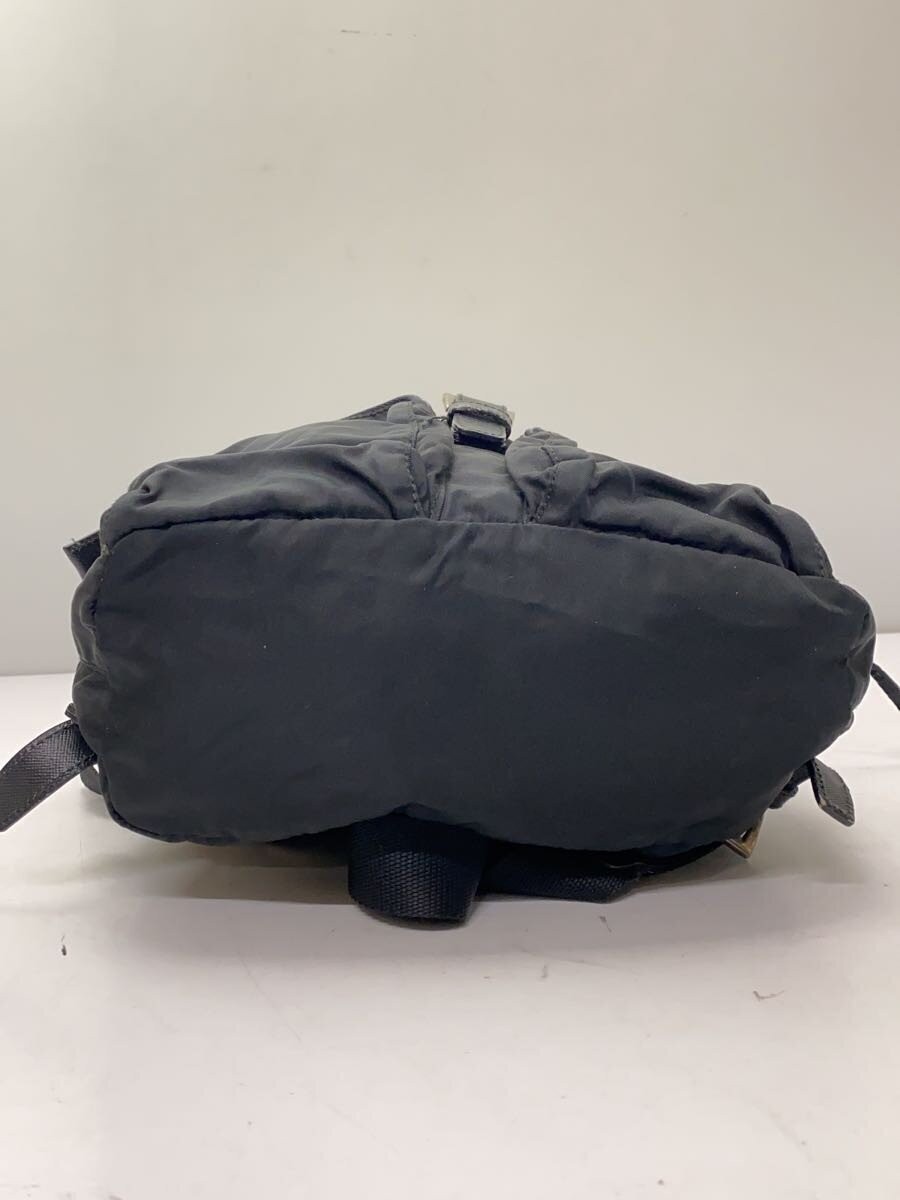 PRADA Backpack Nylon Black Solid From Japan Prada - image 4