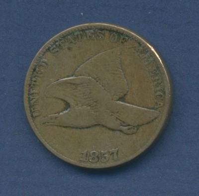 USA Flying Eagle Cent 1857, KM 85 sehr schön (m2380)