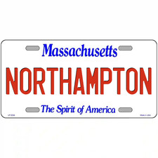 Northampton Massachusetts Metal Sign