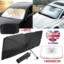 Car Windscreen Umbrella Sun Shade Sunshade UV Heat Reflective Visor Front Cover~
