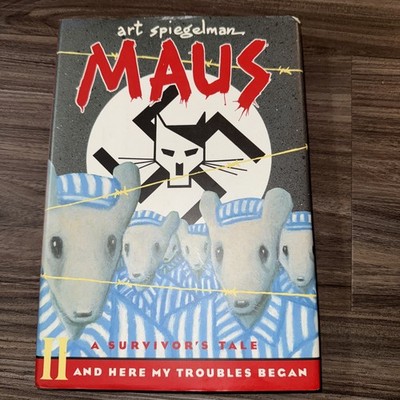 Vintage 1991 Maus: A Survivor s Tale #2   Graphic Novel by Art Spiegelman HB