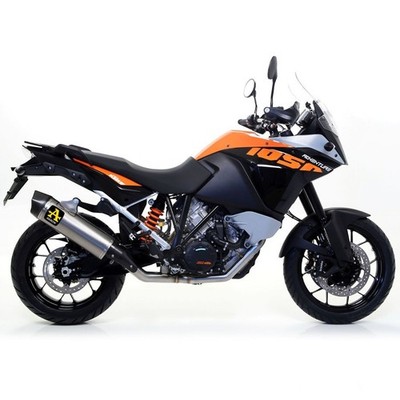 AUSPUFF ARROW MAXI RACE TECH TITANIUM FÜR KTM 1050 ADVENTURE 15 20 EURO3 / EURO4