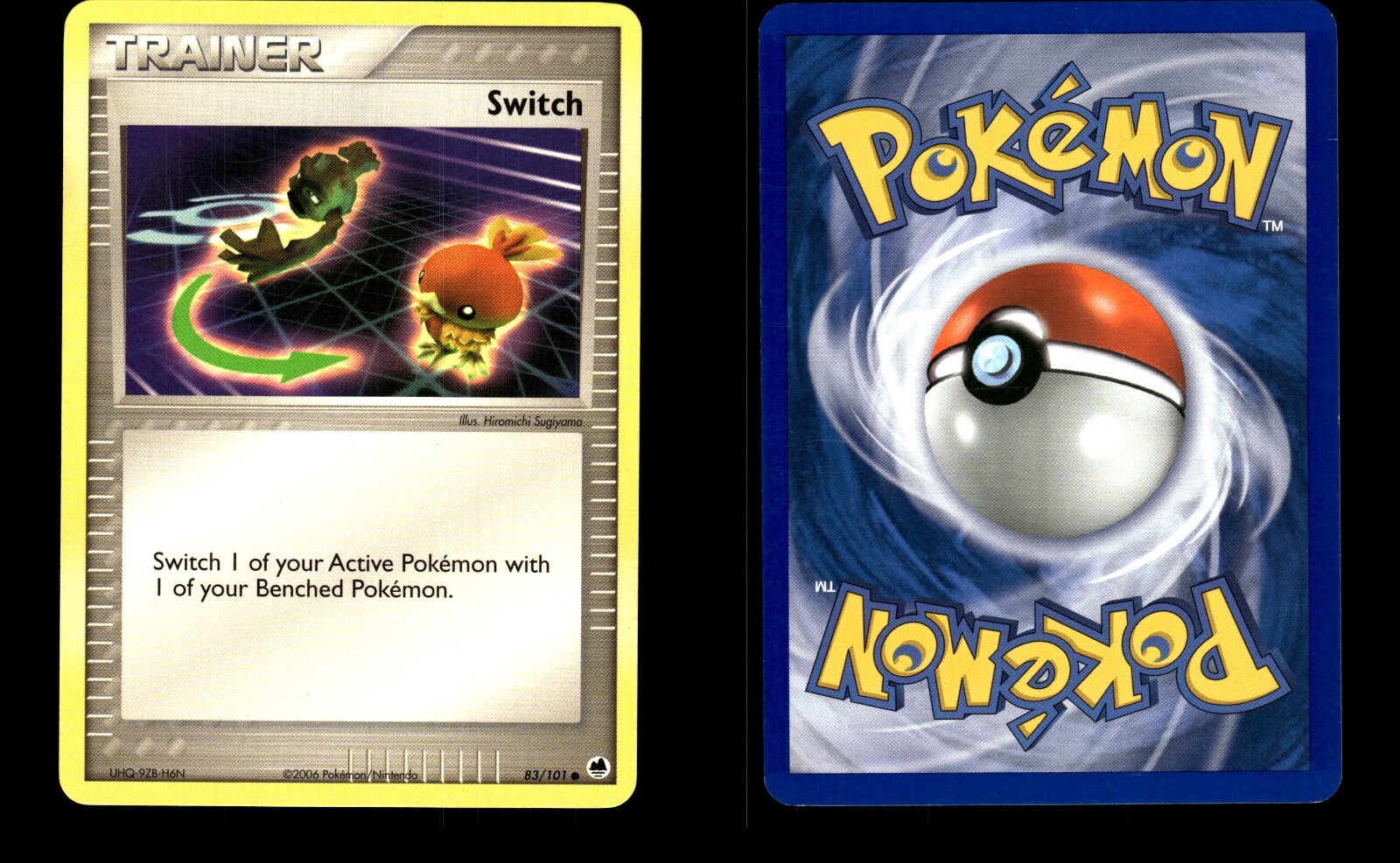 Pokemon EX Dragon Frontiers Switch 83/101