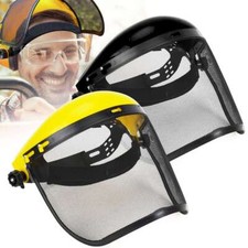 Gardening Face Shield Lawn Moweing Protection Safety Mask with Mesh Visor
