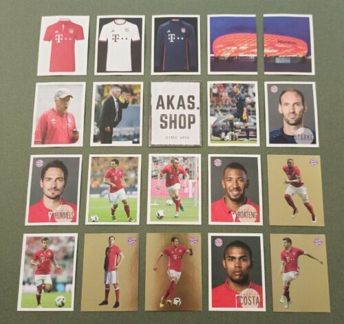2016/2017 FC Bayern Munich Official Sticker Collection PANINI Selection FCB - Picture 1 of 73