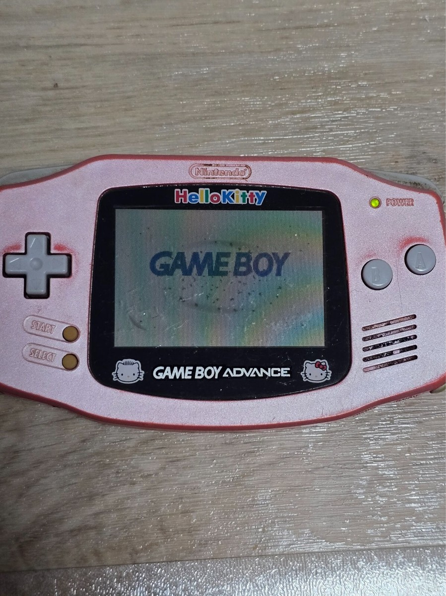 任天堂 - ゲームボーイアドバンス　キティちゃんモデル ゲームボーイアドバンスハローキティ本体のみ