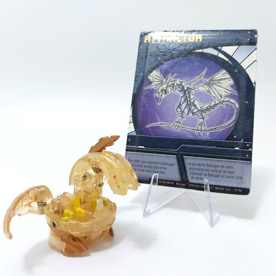 Bakugan Translucent Naga Aquos 820G Repair & Broken With Gate Card