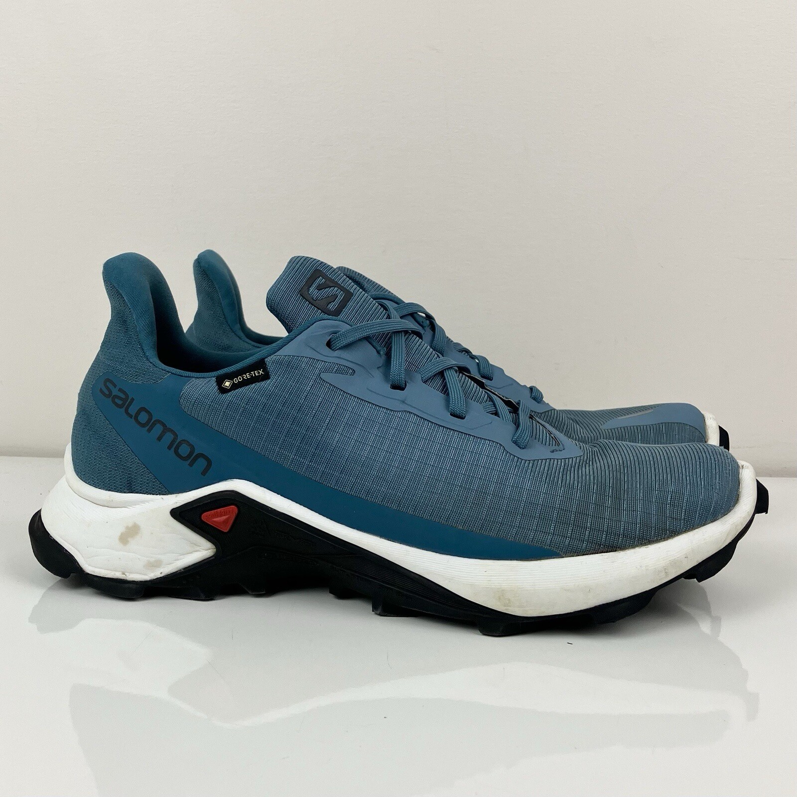 Scarpe da corsa Salomon donna AlphaCross 3 GTX blu atletica trail misura 8 5