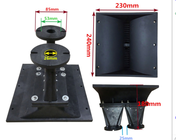 Accessoires Pour Enceintes Line Array, Tweeter Durable Pour DJ Et Mixer Pro, Neuf
