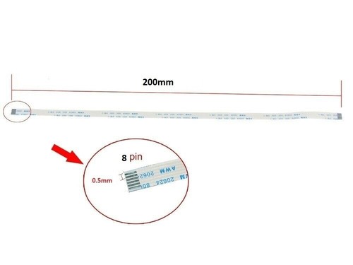 Cavi FFC 8 Pin Flessibili - Set Da 20, Per Audio Player, LCD, Scanner E Apparecchiature Elettroniche - Foto 4