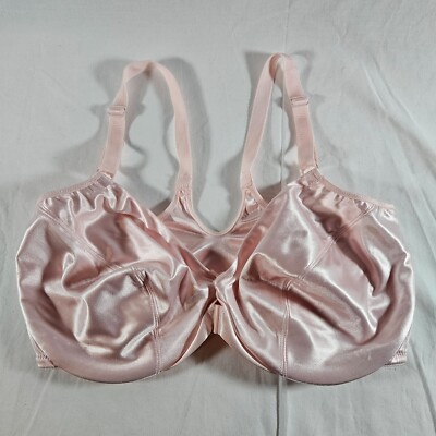 Victoria's Secret Second Skin Satin Full Coverage Racerback Bra 40D Pink
