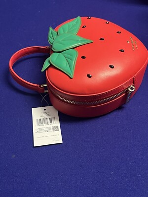 NWT Kate Spade Strawberry Dreams 3D Crossbody Bag Novelty NEW