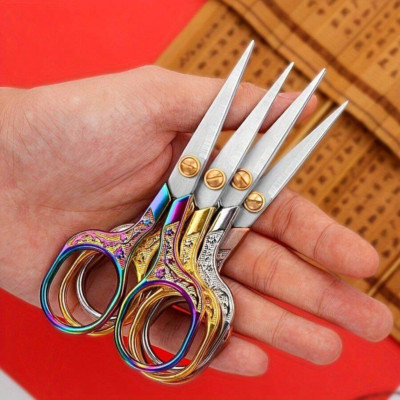 Scissors Elegant Stainless Steel Sharp Durable Scissor for Sewing Craft & Office