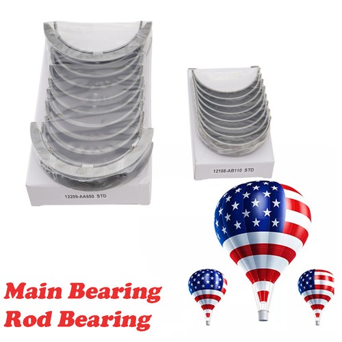 Crankshaft Main & Connecting Rod Bearing Set Fit For SUBARU FA20 FB20 12209AA650 - Picture 2 of 15