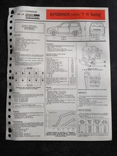 Revue technique Autobianchi Y10