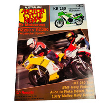 Australian Motorcycle News Motorbike Magazine June July 1984 RZ250 vs RG250