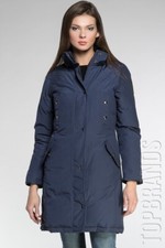 Arctic Bay down Goose Charlotte coyote made Canada parka NavyXS S M msrp1155 