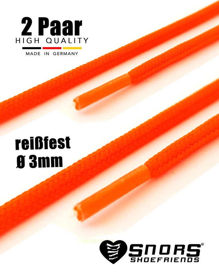 SNORS Schnürsenkel Flach SATIN GOLD 75-130cm 10+16mm Satin - Foto 5