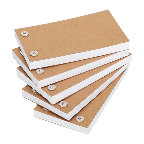 5Pcs Flip Book Kit Separate Hand Painted Books Screws Set Painting Tools