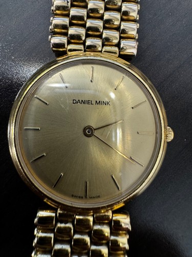 Stunning Vintage Daniel Mink Swiss Made Luxury Watch. Elegantly Styled