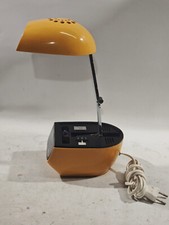 TIMCO Zeitlicht EX-60G Vintage LED Wecker Uhr mit Tischlampe 70er Jahre DEFEKT