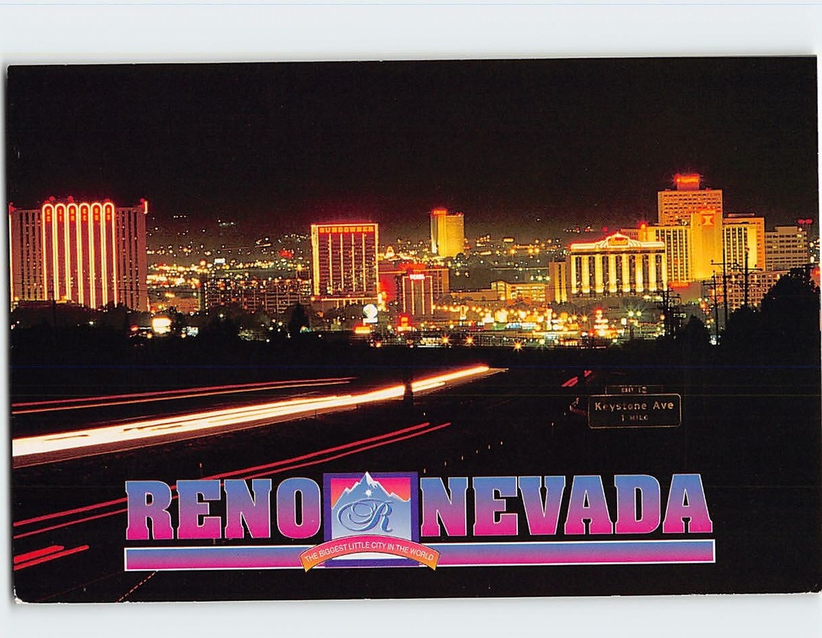 P Dub The Biggest Little City レア 70s RENO Souvenir Playing Cards BIGGEST LITTLE CITY SIGN New