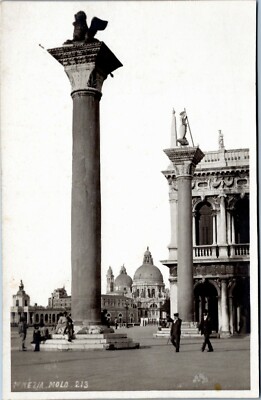 postcard Italy, Venice - Molo San Marco