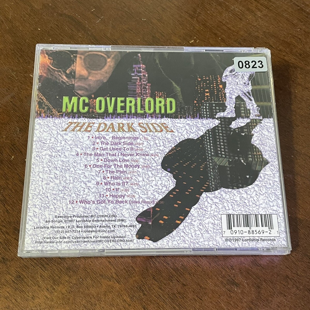 MC Overlord - The Dark Side Austin TX Rap OOP Rare | eBay MC Overlord - The Dark Side Austin TX Rap OOP Rare | eBay
