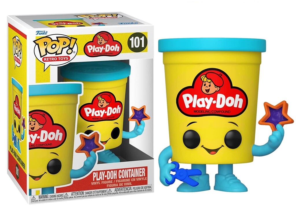 FUNKO Pop! Retro Juguetes Set de Juegos Doh Contenedor 101 Vinyl Figura