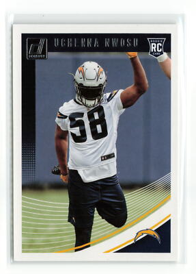 UCHENNA NWOSU #369 RC 2018 PANINI DONRUSS CHARGERS