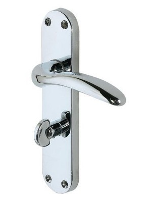 Yale Fistral Bathroom Door Handles Lock Polished Chrome New Yale Fistral Bathroom Door Handles
