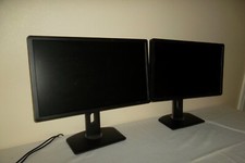 LOT-2 Dell P2412H LED Monitor 24" 1080p w/2-Port USB Hub DVI-D VGA P2412Hb KG49T