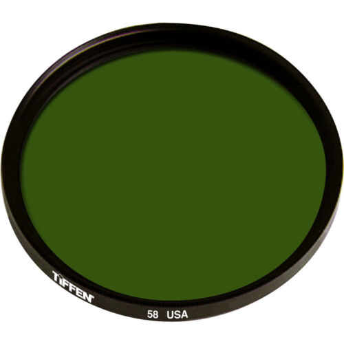 New Tiffen 52mm Green #58 Glass Filter for Black & White Film MFR #5258 - Picture 1 of 6