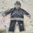 Levis Baby Boy Detailed Grey Tracksuit Zip Up Hoodie Size 12 Months — photo 1