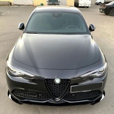 SOTTO PARAURTI ✅LOOK QUADRIFOGLIO per ALFA ROMEO GIULIA LAMA SPLITTER FRONTALE