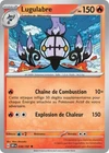 Carte LUGULABRE 038/197 Pokémon Flammes Obsidiennes EV3 Neuve OBF FR
