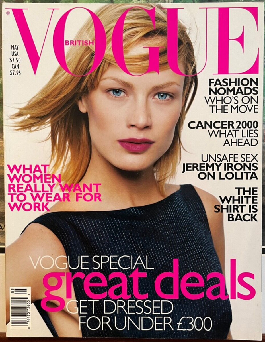 Vogue　may 1998 VINTAGE VOGUE ITALIA MAY 1998 * EVA STRUS * STEVEN MEISEL