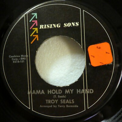 TROY SEALS 45 Mama hold my hand / Ebony & Ivory RISING SONS soul MINT-  JF 633
