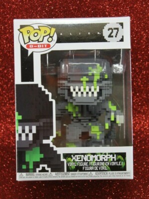 FUNKO POP 8-BIT ALIEN #27 XENOMORPH (BLOODY) VINYL FIGURE~FAST