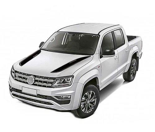 Graphics Car Hood Sticker For Volkswagen Amarok Bonnet Racing Stripe Vinyl Decal