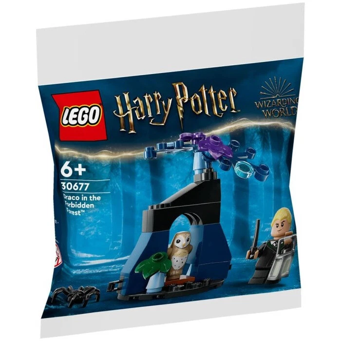 LEGO Harry Potter Draco in Forbidden Forest Wizarding World Owl Polybag 30677