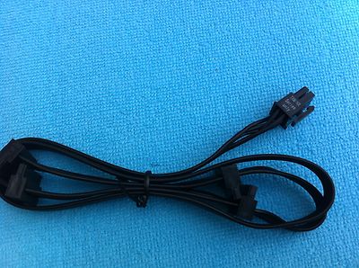 6 pin to 4x SATA DRIVER POWER cable for Corsair HX1050,HX850,TXM,HX, 22 INCHES