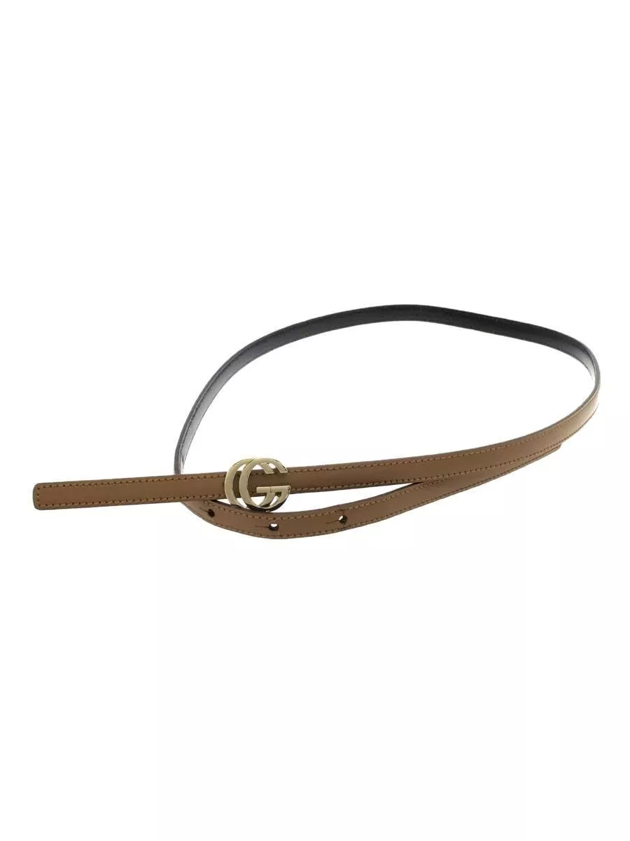 Ceinture GUCCI Camel femme 212956 occasion