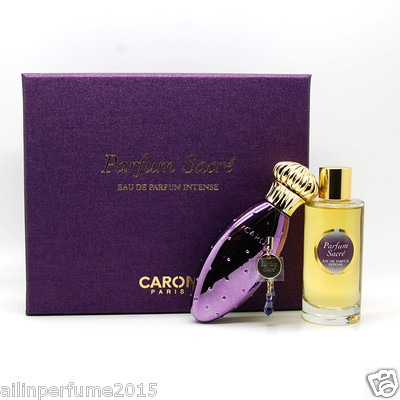 Caron Parfum Sacre 1.7oz, 50ml Spray Refill EDP Intense Giftset