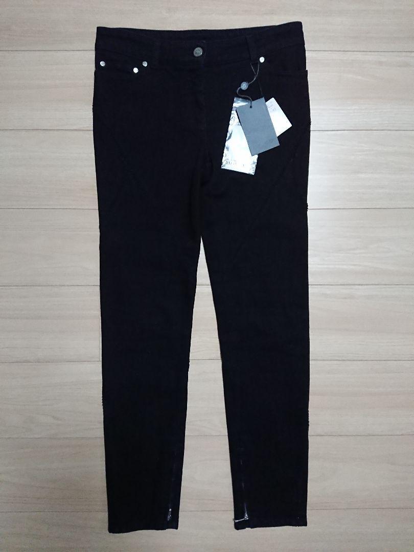 Alexander McQueen Women's Denim size 40 Black Openwork
