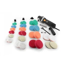 Shinemate EP803 Mini Car Rotary Machine Polisher Kit w/ Polishing Pads