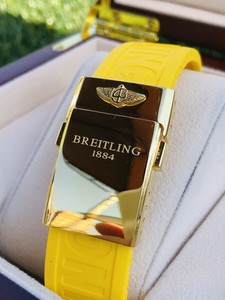 breitling yellow strap